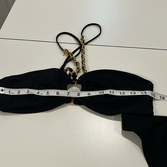 Classic Michael Kors bikini with gold chain intertwined into the straps. 14 - Picture 13 of 15
